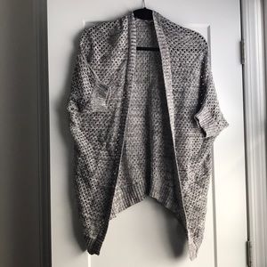 Rebecca Taylor cotton short sleeve knit cardigan